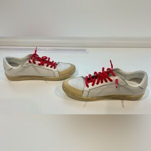 Saint Laurent Paris SL/10 White/Gum perfected Sneakers - Women’s Size 36(US 7)